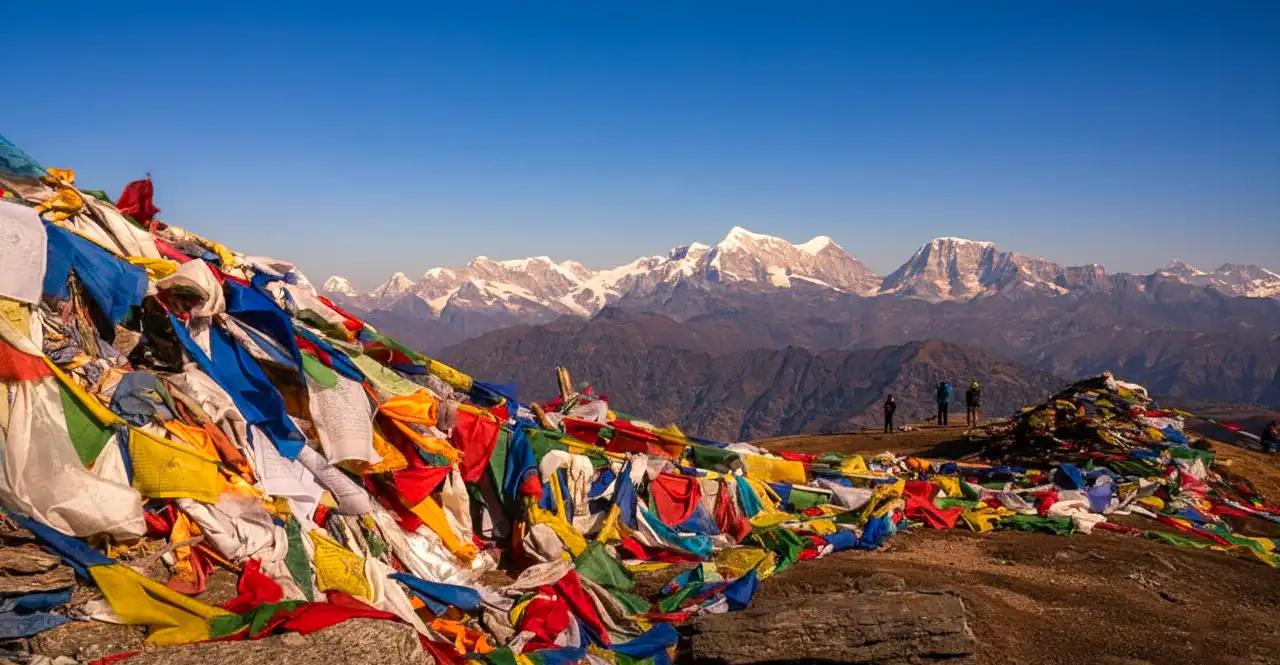 Pikey Peak Trek — panoramic Himalayan landscape